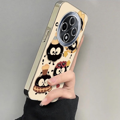 适用oppoA3pro手机壳A3/A2套A2X曲屏A2M外壳oppa25G新款opa1por5G全包0ppoA2X防摔opopA3活力版软35G带帽煤球