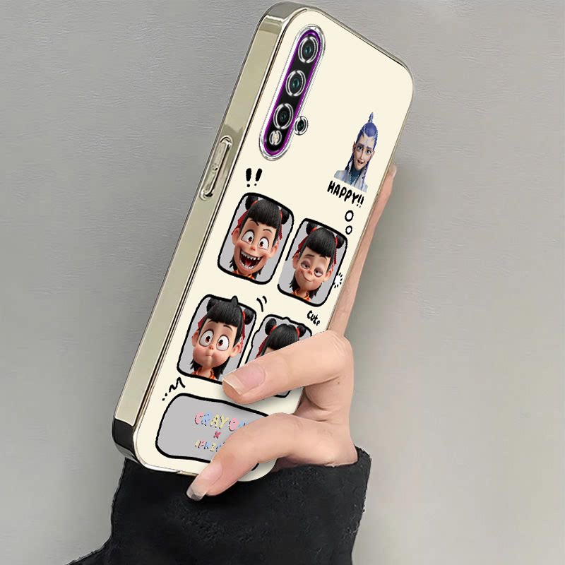 适用华为Nova5Pro手机壳nove5i新款novo5ipro保护noⅴa5z套nava硅胶nave全包note防摔n0va外壳男女哪吒四宫格