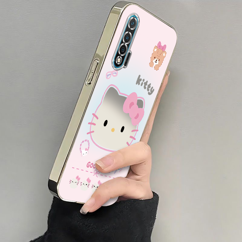 适用华为nova6手机壳新款nove7se全包防摔nowa65G版好时光KT猫novo8pr硅胶n0va外壳N6保护5G套note软壳男女