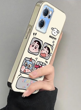 适用oppoReno7手机壳Reno7pro女新款opporone7SE全包防摔reon75G系列硅胶外壳opp0pp0ppor保护套5G男四格小新