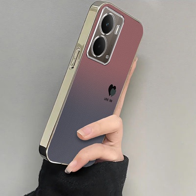 适用realme真我Neo7x手机壳RMX5071渐变爱心保护套realmeNeo新款NEOX外壳GTNeo硅胶镜头全包防摔Noe男女