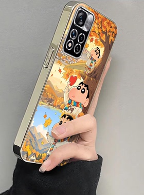 适用红米Note11Pro手机壳RedmiNote115G套114G小米Redmi外壳noto11E软nont硅胶4G枫叶小新5G防摔十TPor+男R女