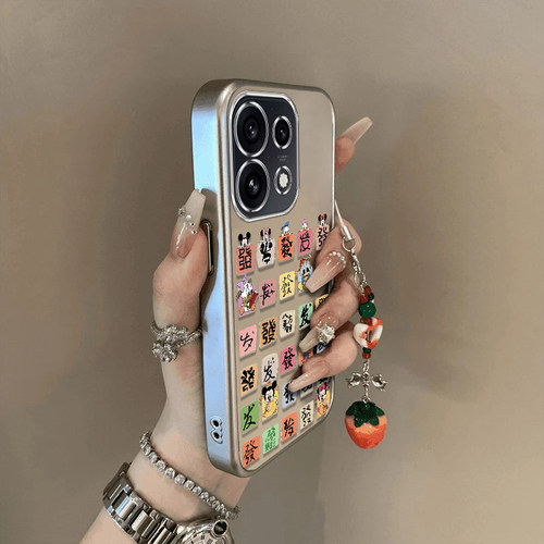 适用oppoReno16/15/14手机壳13Pro新款5k发财米奇reno12/11全包reon7/6/5防摔9/8por+硅胶rone4se软2Z保护3套