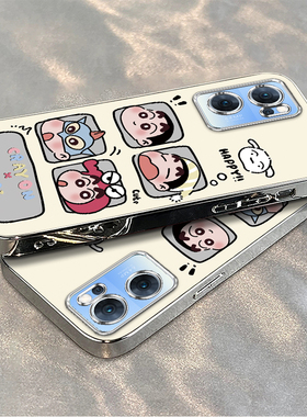 适用oppoReno7手机壳Reno7pro女新款opporone7SE全包防摔reon75G系列硅胶外壳opp0pp0ppor保护套5G四宫格小新