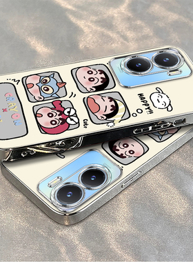 适用vivoy35手机壳y36新款Y375g四宫格小新y31s硅胶套y35m+全包y31s标准版防摔y33s软y32t男y30g外壳viv0Y3女