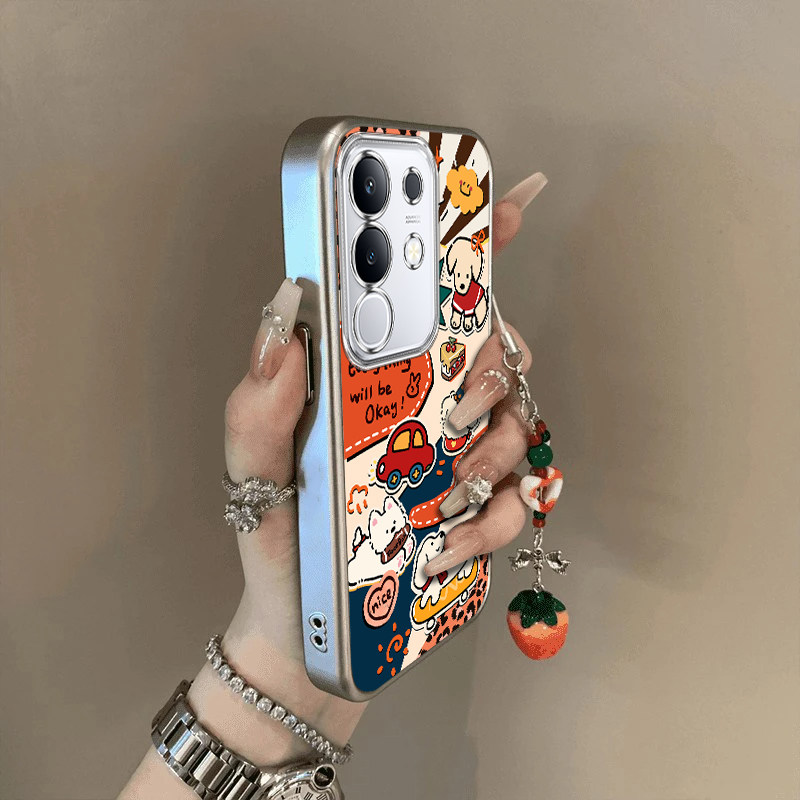 适用vivoY300t手机壳vivo Y300t多只小狗保护套V2445EA新款外壳硅胶全包防摔步步高维沃viv0丫voviy男女