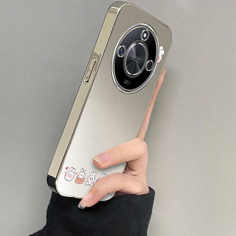 适用红米K80手机壳pro新款RedmiK70至尊版镜头全包防摔ultra小米k60pro晕染小白兔k50外壳k40s女