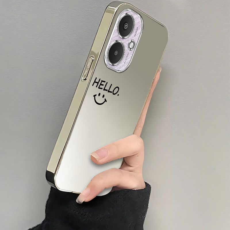 适用红米13C手机壳小米redmi13C全包防摔10X5G新款13R硅胶保护C13套red米12c女男redmic十三嗨喽笑脸外壳可爱