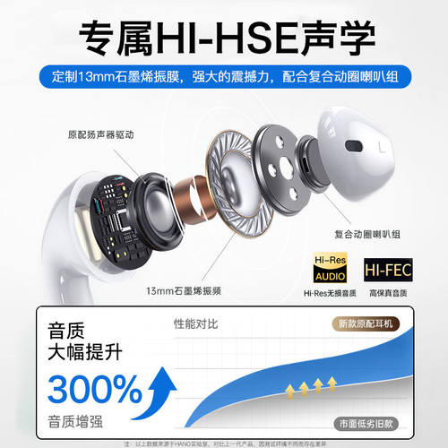 适用HONOR耳机有线x70i优质半入耳式游戏高音质久戴不痛2025新款