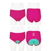 透气初学者马术抗震护臀裤 加厚硅胶坐垫骑行内裤 自行车内裤 女款