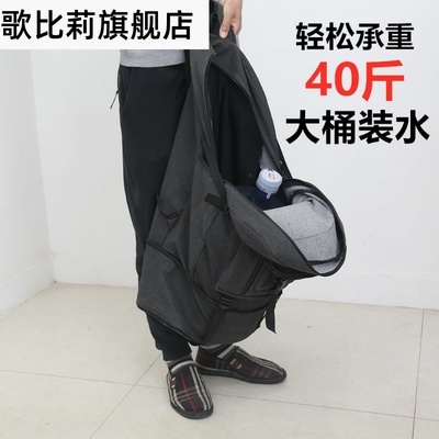 加厚帆布大容量背包男双肩包女包旅游行李包运动户外登山大包