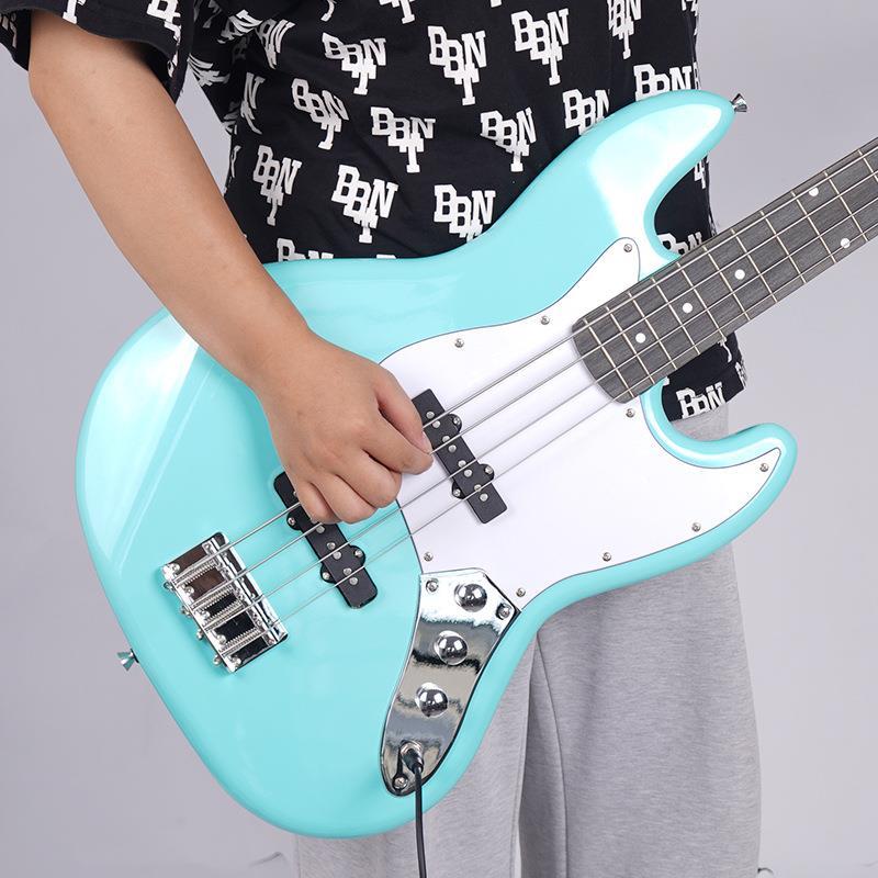 热销BASS4弦电贝斯贝斯专业演出电吉他儿童成人初学者入门款