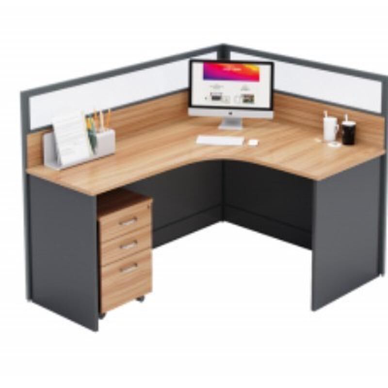 热销屏风办公桌卡位桌主管桌十字屏风桌