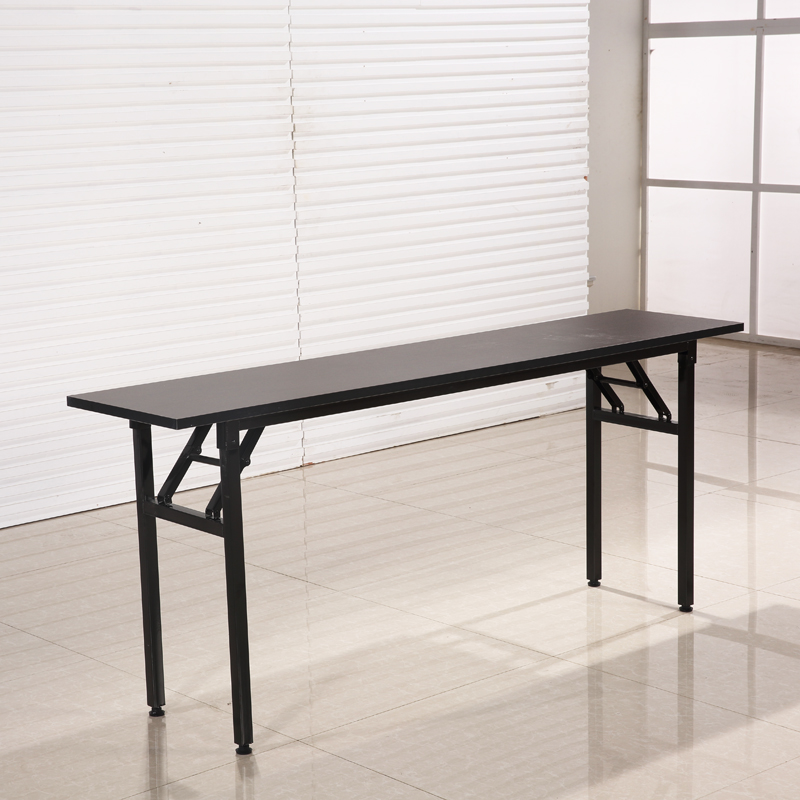 热销可折叠桌长条桌培训桌活动桌条形会议桌学习长桌电脑桌课桌摆