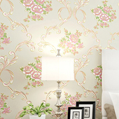 热销田园风自贴家用贴墙纸自粘 卧室温馨女孩背景墙网红宿舍壁纸