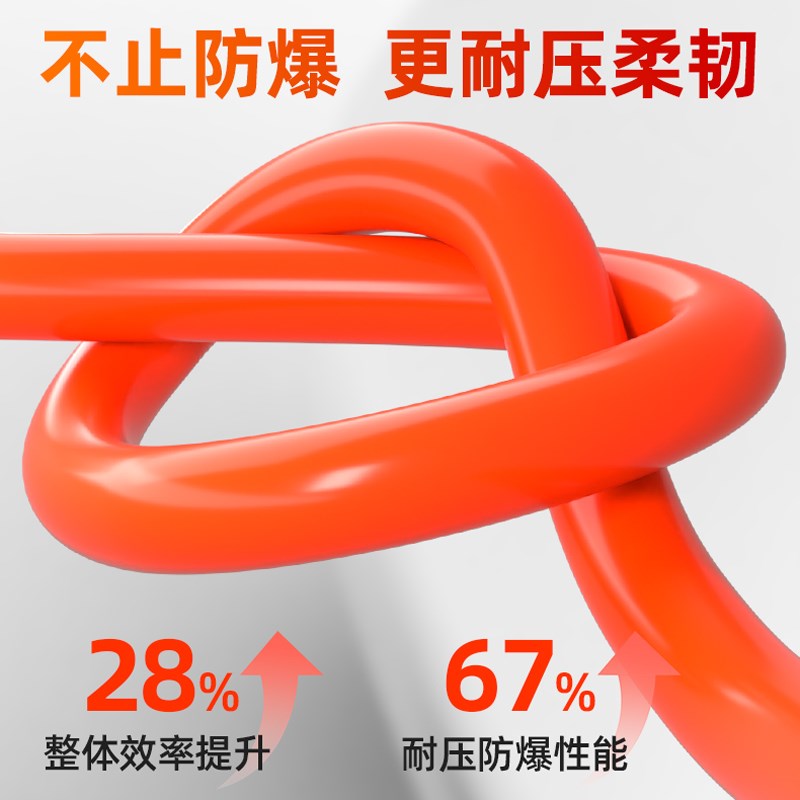 热销气管软管空压机管气泵5*8耐高压气动软带快速接头气动钉枪风