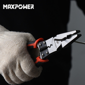 热销迈泊钳子电工专用老虎钳8寸工业级高硬度钢丝钳省力型手工小