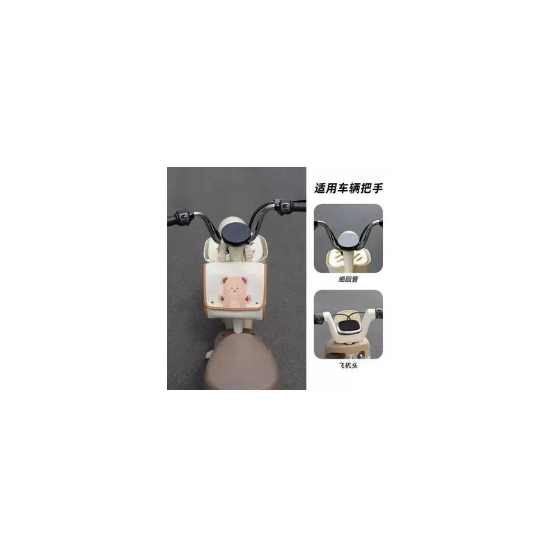 热销电动车前置储物兜挂物包电瓶摩托车收纳挂袋防水手机袋子置物