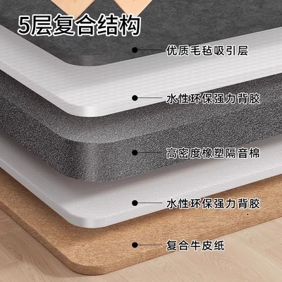 热销隔音板吸音棉家用超强消音毛毡卧室房间墙体防吵门贴墙贴降噪