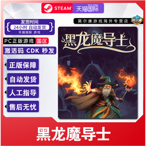 steam 黑龙魔导士 Black Dragon Mage国区激活码CDKey PC正版游戏
