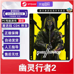 残暴版 幽灵行者2 Ghostrunner Steam 国区Key激活码 PC正版