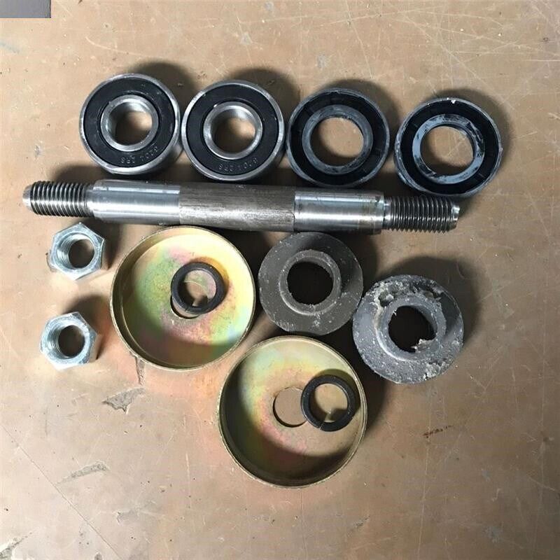 手扶拖拉机尾轮轴芯总成一套微耕机尾轮手.推车尾轮芯