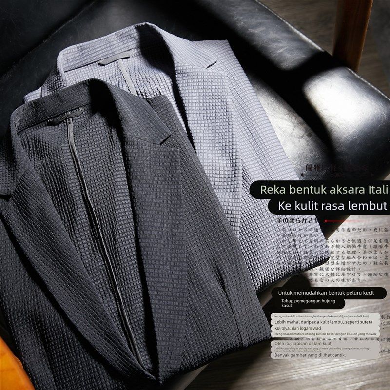 可收纳!高级泡泡纱!丝滑弹力!春夏男轻商务休闲高端西服西装,男装,休闲西服,淘宝优惠券,粉丝福利购,淘宝优惠卷