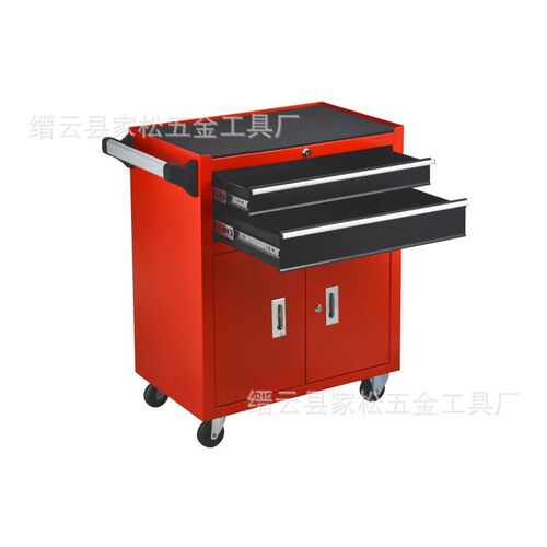 多功能重型五金工具柜 静音移动抽屉式汽修车间零件工具车