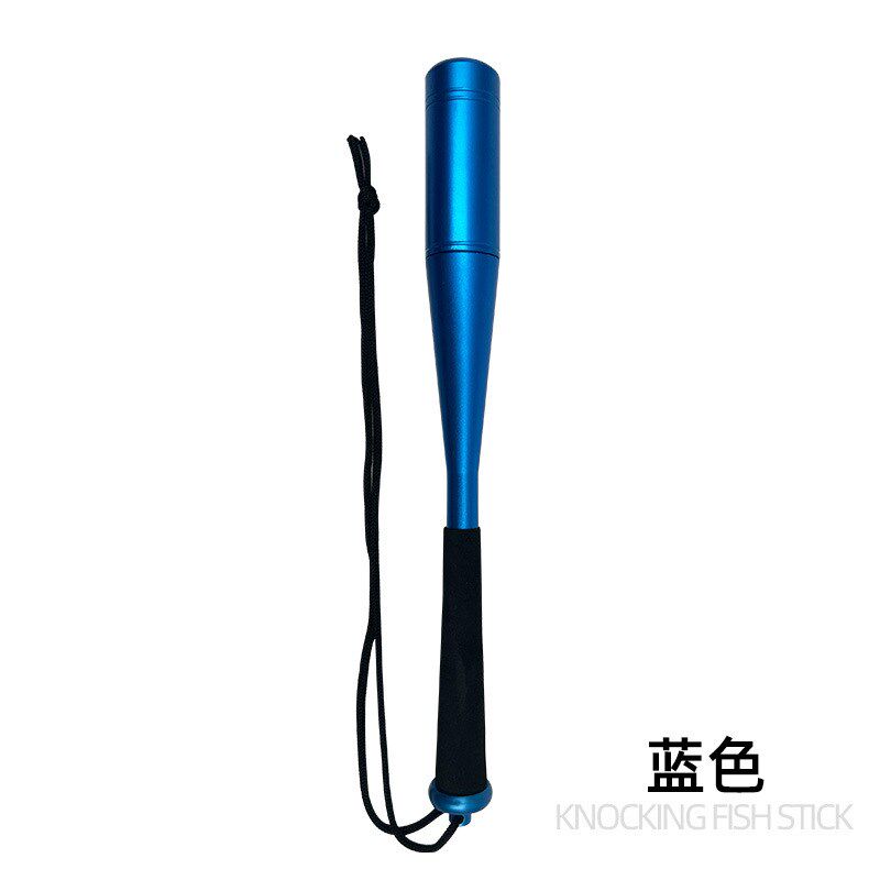 铝合金敲鱼棒 敲鱼器 路亚打鱼锤 金属敲鱼工具 渔具配件
