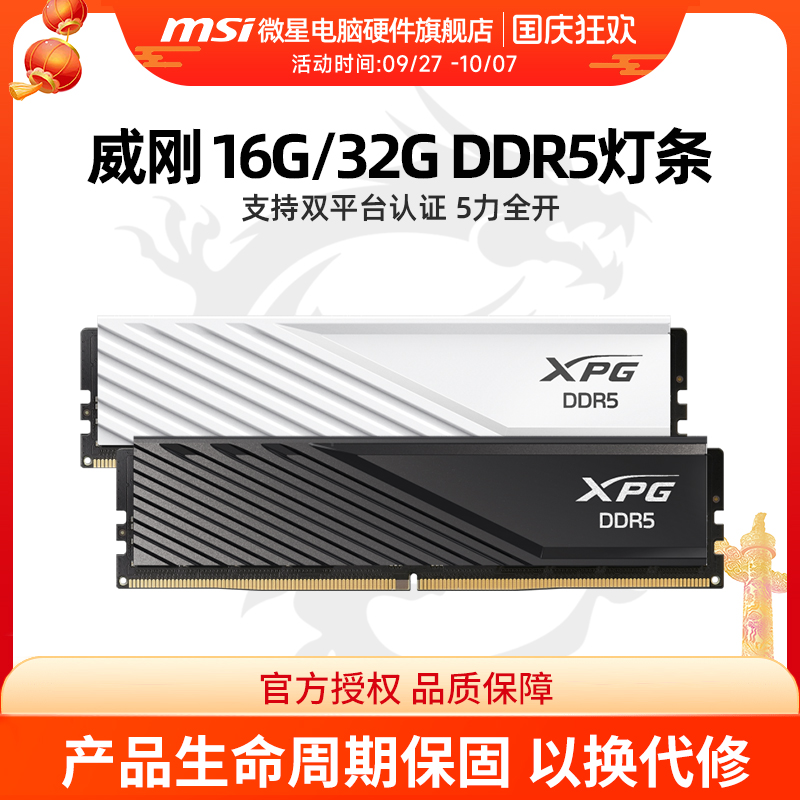 威刚D300DDR5台式机电脑内存条