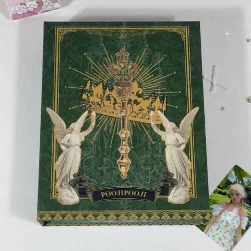 巴洛克的春天卡册三寸明星小卡拍立得收纳册四宫格高颜值A5相册