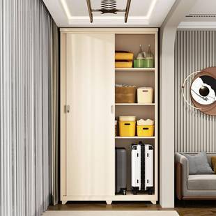 钢多制户物阳台储柜卧室推拉外门衣柜防雨防晒楼道储物柜层CPI收