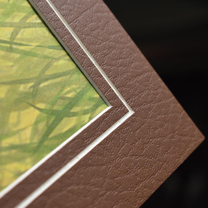 厂家方形裱HNY国画水墨画内法贸爆款剪画卡纸简易画框书可定货