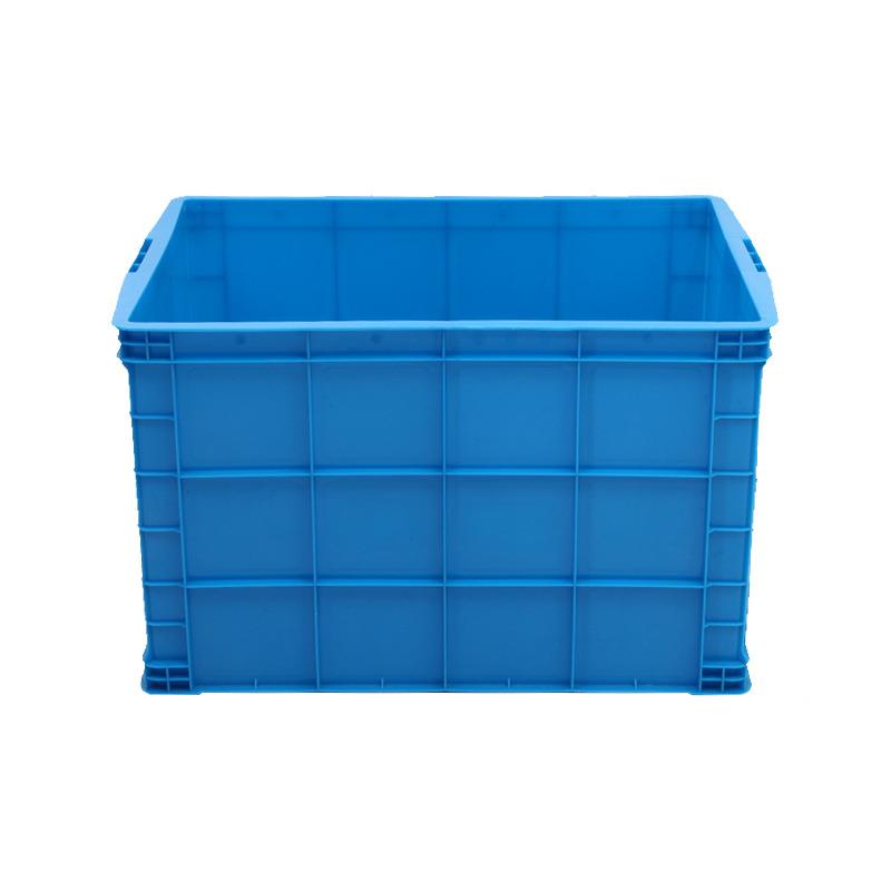 塑料周转QHC物箱加厚755箱箱中转带盖货转箱中储水箱配件工具整理