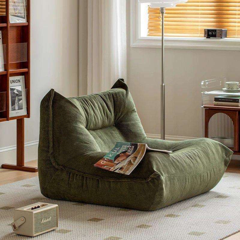 懒人发可躺可躺毛椅毛虫单人窝窝椅睡超舒服女生可EIE爱卧室沙榻