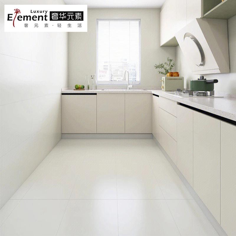 东瓷砖7501广500素厨卫墙奶白地砖60色0x1LE216G20奶油客0厅防滑