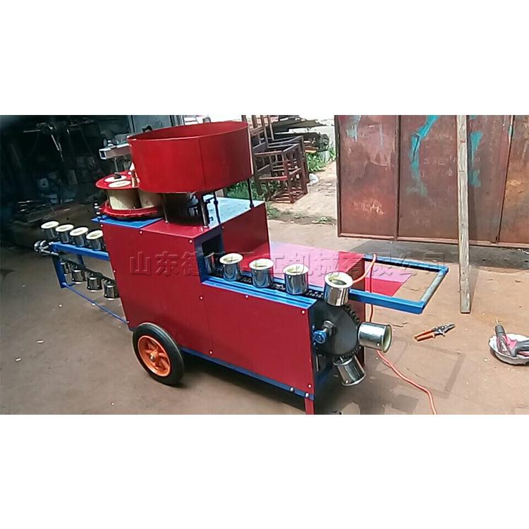 全自动营养土速灌钵机育苗土快装盆机蔬菜CDX制种植旋压成型钵机