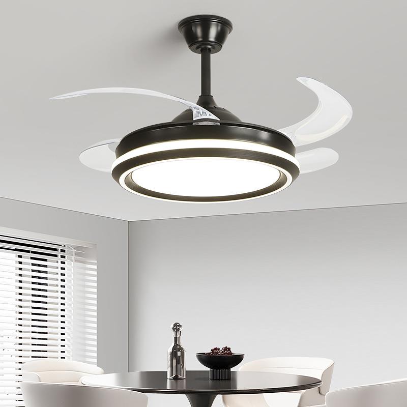 代2款025新现简约吊扇灯厅客无品牌/带电风扇吊灯餐厅卧室42寸隐
