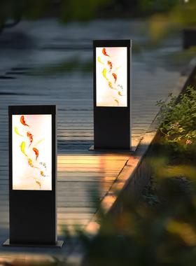 新中式园墅坪灯草户外庭院景观灯别花草地JH-40251灯室外防水酒店