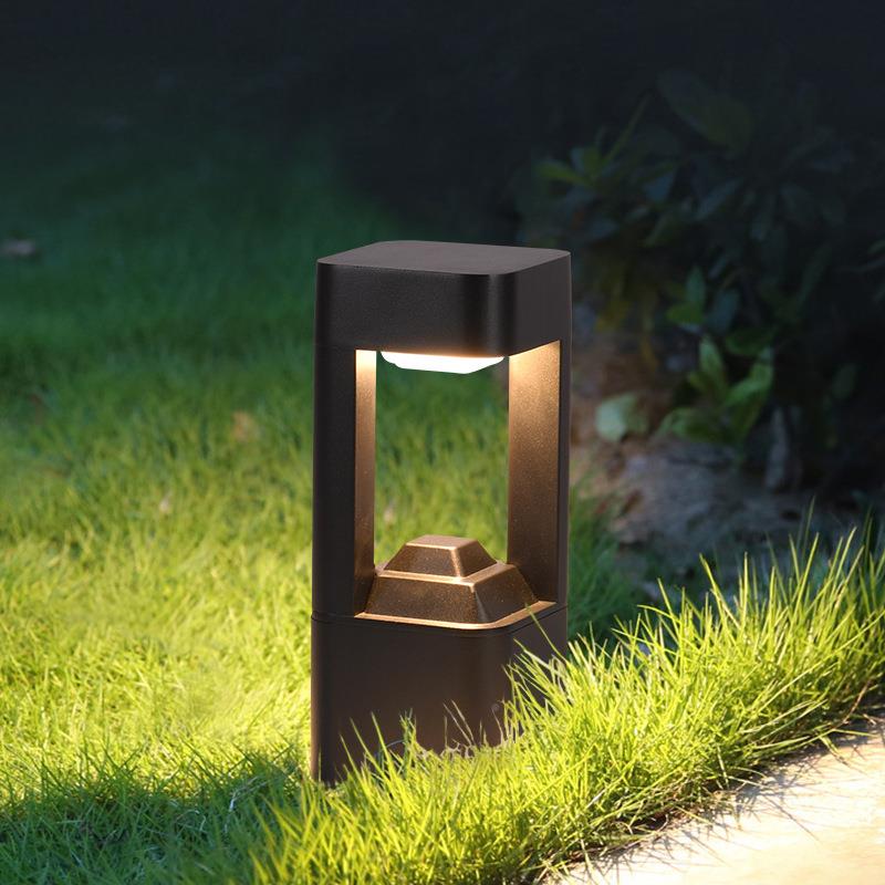 草户外花防水庭院灯现代简灯约中式园别墅草坪地灯公园小MF-CPD13