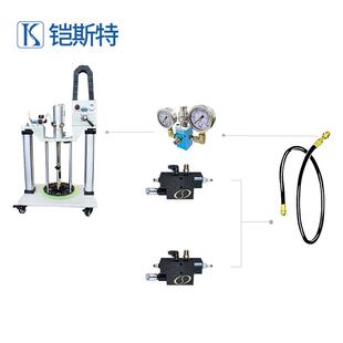 柱高压动黄油机-双立阻尼油高粘度油注脂加注机轴承气油器