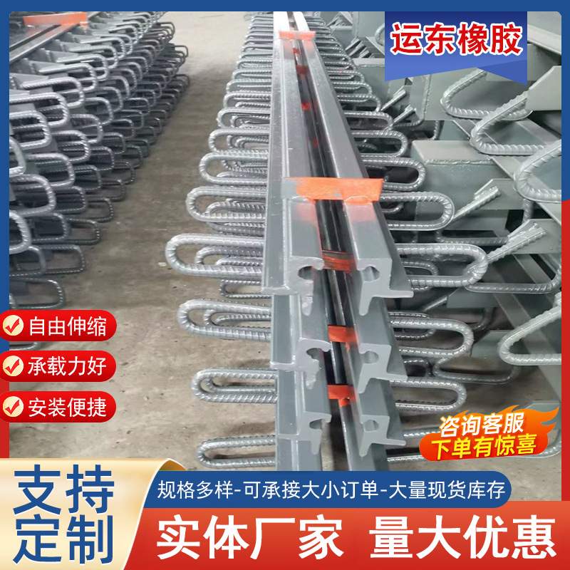 桥梁伸缩缝装置RBKF SSFB 80型160型240型单元多向变位梳齿板缝