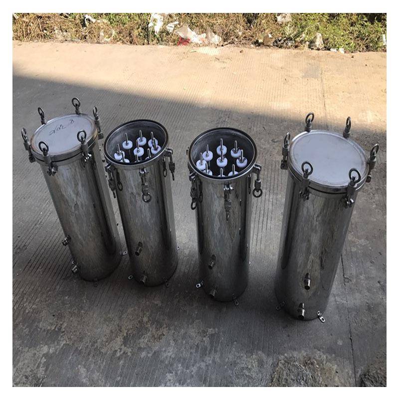 厂家直供9芯20寸精密过滤器不锈钢保安过滤器大流量精密过滤器