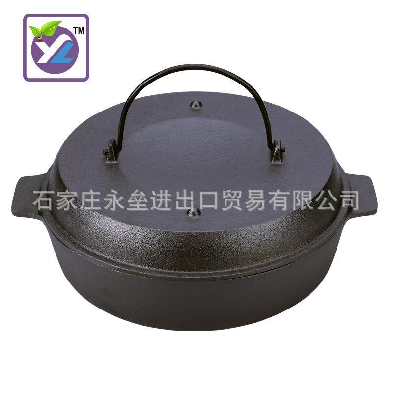 新款直销新款日式韩式烤红薯锅铸铁锅烤地瓜烤土豆烤玉米锅烤锅电