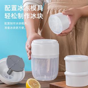 手摇刨冰机刨冰制冰大容量透明内置冰格家用宿舍便携手摇 直销新款