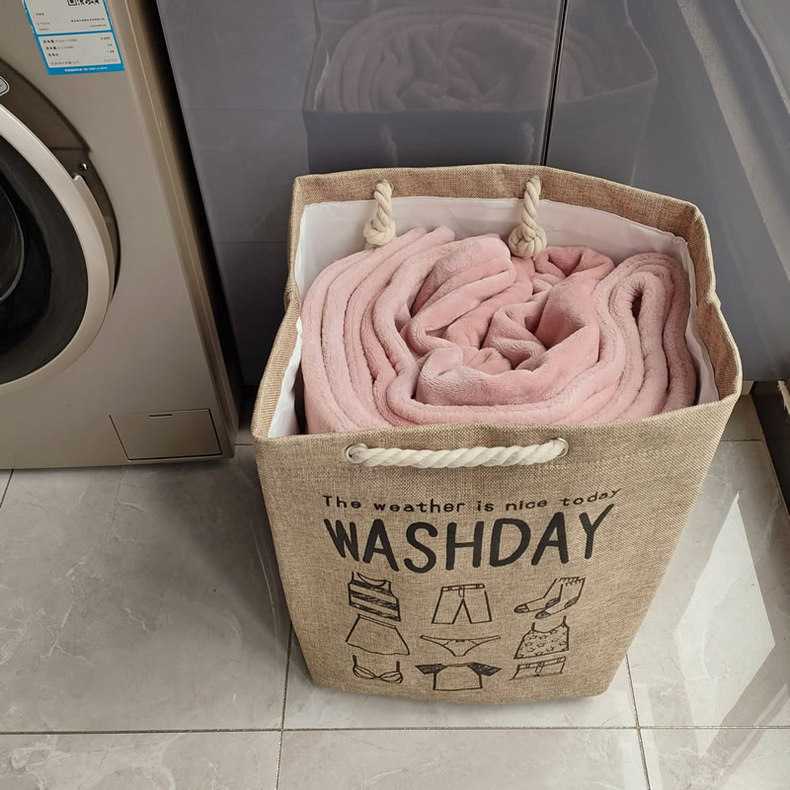 新款直销新款EVA加厚棉绳大包衣物干洗整理袋手提搬家袋日韩0799