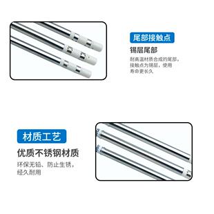 直销新款T12烙铁头弯尖头一字刀头电烙铁手柄配件焊台恒温长寿发