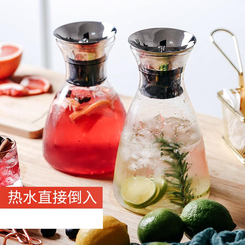新款直销冷水壶家用 玻璃套装欧式创意大容量夏天凉水壶水杯套装