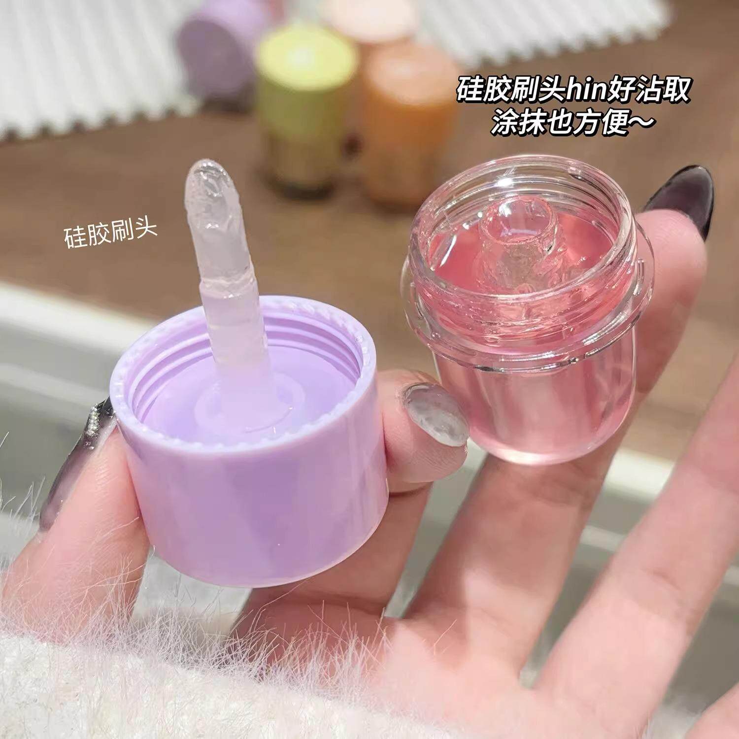 官方水晶果冻唇膜补水滋润保湿防化妆/美容工具