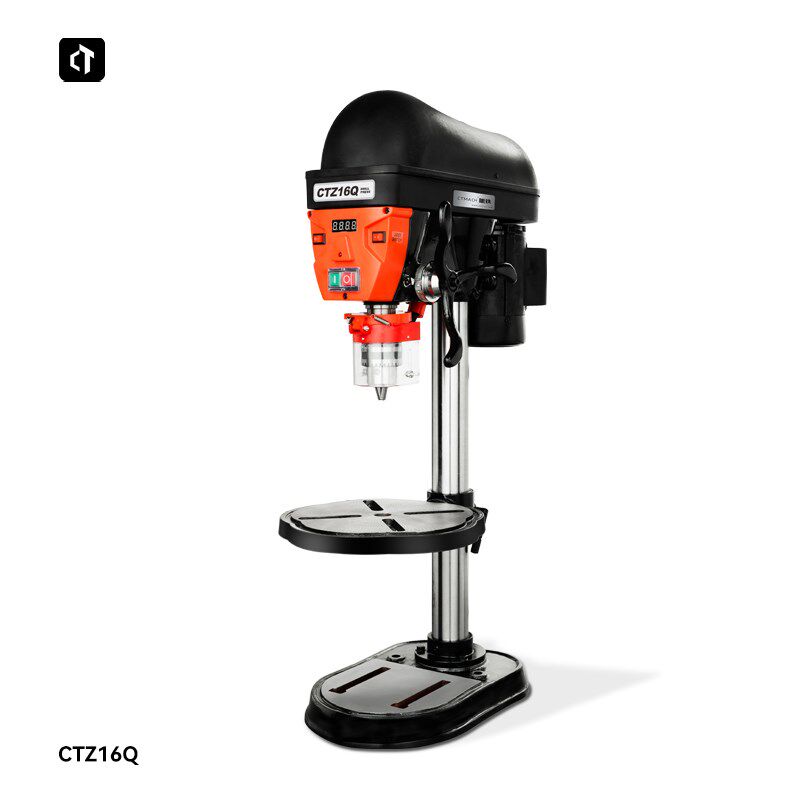 呲铁新品CTZ16Q小台钻激光迷你台钻小型220V钻孔机床家用微型钻床